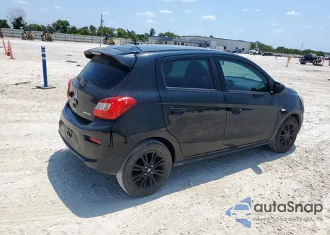 2019 Mitsubishi Mirage Le из США, поврежденный, VIN ML32A5HJ1KH002511